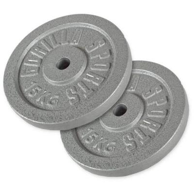 Voordeelbundel Halterschijven Gietijzer 2 x 15 kg