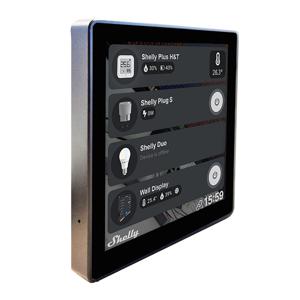 Shelly Wall Display Black bedieningspaneel