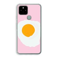 Sunny side up: Google Pixel 5 Transparant Hoesje