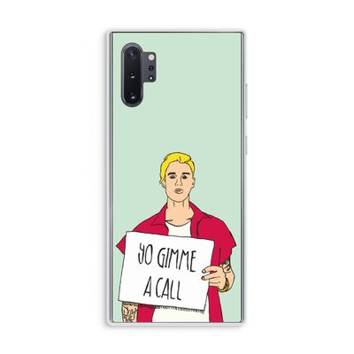 Gimme a call: Samsung Galaxy Note 10 Plus Transparant Hoesje