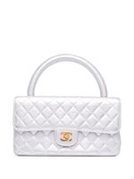 CHANEL Pre-Owned sac à main matelassé à losanges (1992) - Argent