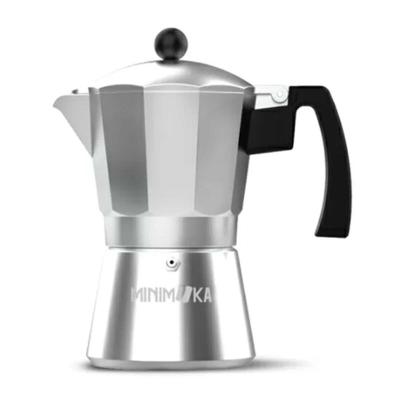 Italiaanse Koffiepot Taurus KCP9006 6T Zilverkleurig Roestvrij staal Aluminium 6 Kopjes Italiaanse Koffiepot Taurus KCP9006 6T Zilverkleurig Roestvrij staal Aluminium 6 Kopjes