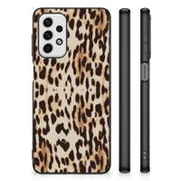 Samsung Galaxy A23 Dierenprint Telefoonhoesje Leopard Samsung Galaxy A23 Dierenprint Telefoonhoesje Leopard