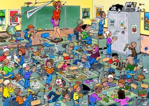 Jumbo Jan van Haasteren - Vang de muis puzzel 500 stukjes