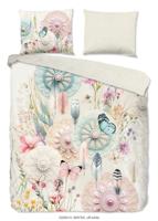 HIP Dekbedovertrek "" - Wit - (200x200/220 cm) - Katoen Satijn