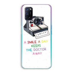 Smile: Oppo A92 Transparant Hoesje