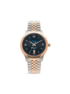 Ferragamo montre Duo Moon Phase 42 mm - Or