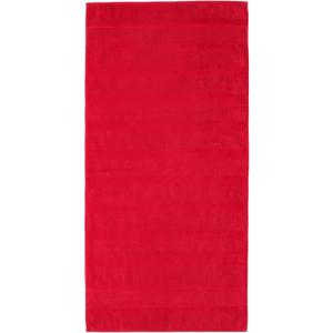 Cawö Cawö Noblesse 2 Uni Handdoek Rood