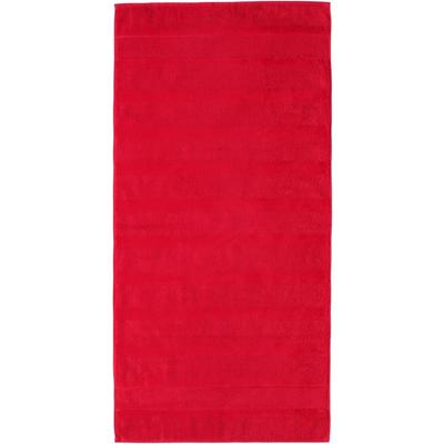 Cawö Cawö Noblesse 2 Uni Handdoek Rood