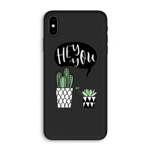 Hey you cactus: iPhone XS Max Biologisch afbreekbaar hoesje