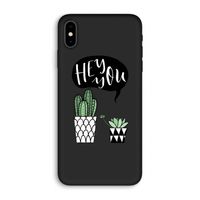 Hey you cactus: iPhone XS Max Biologisch afbreekbaar hoesje