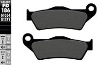 GALFER remblokken "fd186" brake pad fd186 g1054 organic
