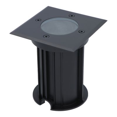 HOFTRONIC™ Ramsay dimbare LED grondspot - Vierkant - Zwart - ex. GU10 - IP67 straal waterdicht - 3 jaar garantie