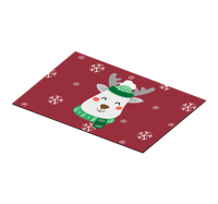 Kerst herten placemat voor kinderen kerst