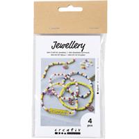Creativ Company Mini hobbyset sieraden, krimpfolie armbanden, 1 doos