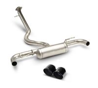 Remus uitlaat passend voor (GPF-back) Toyota Yaris GR (G16E) 1.6 Turbo - Black Chrome 9001211500GPF042680SABR