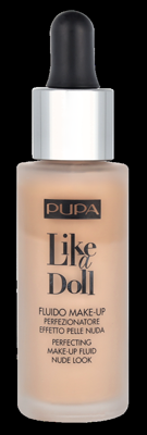 Pupa Milano - Pupa Pupa Like A Doll Perfecting Make-Up Fluid SPF15 30ml 030 Natural Beige Foundation Dames