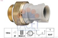 Temperatuurschakelaar, radiateurventilator 75129