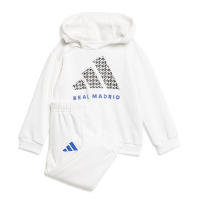 adidas Real Madrid DNA Joggingpak 2025-2026 Baby/Peuters Wit Zwart Blauw