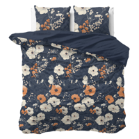 Dekbedovertrek Katoen - Flora - Lits-Jumeaux (240x220 Cm) - Meerkleurig Katoen - - Sleeptime Pure - Dekbed-Discounter.nl