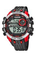 Horlogeband Calypso K5729-4 Kunststof/Plastic Zwart 21mm - thumbnail