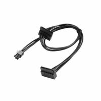 4Pin to 2 SATA Power Cable for Lenovo M610/M710 & etc. Motherboard - thumbnail