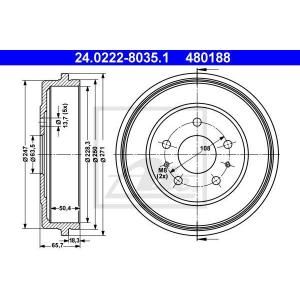 Ate Remtrommel 24.0222-8035.1