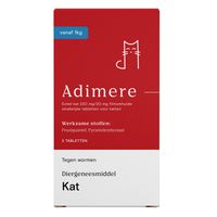 Adimere Ontworming - Kat - 2 tabletten - thumbnail