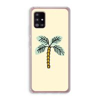 Palmboom: Samsung Galaxy A51 5G Transparant Hoesje