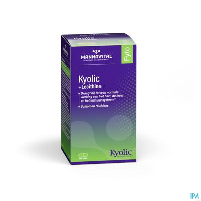 Mannavital Kyolic + Lecithine Caps 200