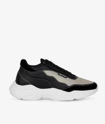 CERO NINE Amaze E-727 sneakers | maat 44 | beige/zwart