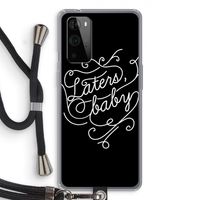 Laters, baby: OnePlus 9 Pro Transparant Hoesje met koord