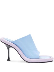 JW Anderson mules Bumper-Tube en cuir - Bleu