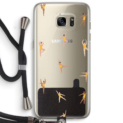 Dans #2: Samsung Galaxy S7 Edge Transparant Hoesje met koord