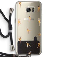 Dans #2: Samsung Galaxy S7 Edge Transparant Hoesje met koord