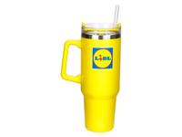 Lidl RVS beker (Geel)