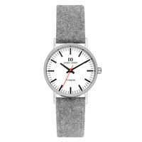 Horlogeband Danish Design IV41Q199 Leder/Textiel Grijs 16mm Horlogeband Danish Design IV41Q199 Leder/Textiel Grijs 16mm
