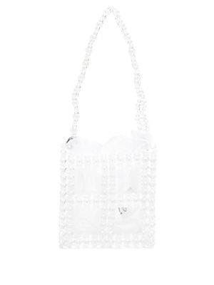 0711 sac seau Tekla - Blanc