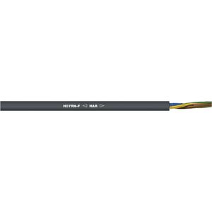 LAPP 1600151/1 Rubberkabel H07RN-F 7 x 1.5 mm² Zwart per meter