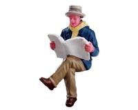Reading morning papers - Lemax