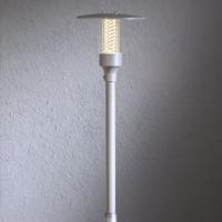 KonstSmide Staande design lamp Nova 118 118cm mat zilver 405-310