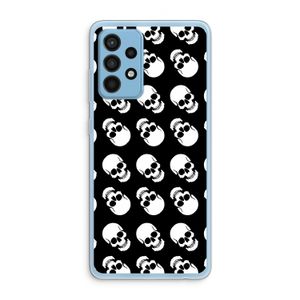 Musketon Skulls: Samsung Galaxy A52 Transparant Hoesje