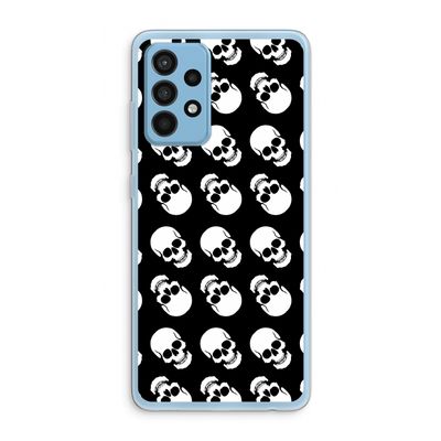 Musketon Skulls: Samsung Galaxy A52 Transparant Hoesje