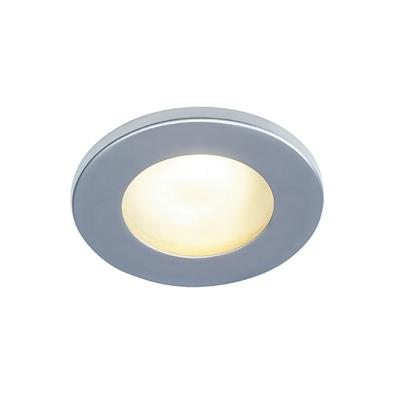 SLV InbouwspotDolix Out GU10 Round voor buiten zilvergrijs - 1001167