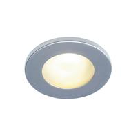 SLV InbouwspotDolix Out GU10 Round voor buiten zilvergrijs - 1001167