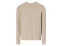 LIVERGY Heren sweater (Beige, XL)
