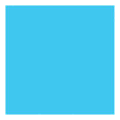 Creativ Company Gekleurd karton turquoise 270gr, 100 vellen