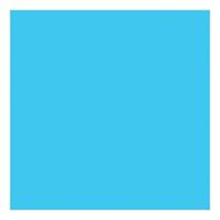 Creativ Company Gekleurd karton turquoise 270gr, 100 vellen