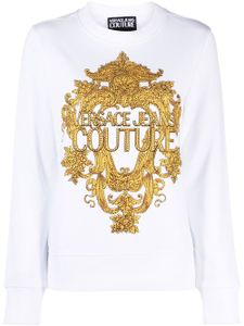 Versace Jeans Couture t-shirt à logo imprimé - Blanc