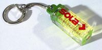 Sola Waterpas sleutelhanger blok groen WA40, Recht blok 40x15x15mm - 01611105 - 01611105